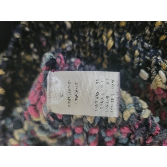 Easel Ombré Obsession textured chunky Knit Sweater multicolor woman's small/med - Picture 4 of 7